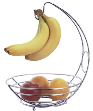 Progressive International Chrome Wire Fruit Bowl