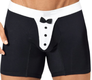 PPU Mens Tuxedo Print Boxer