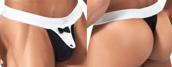 PPU Men's Tuxedo Thong